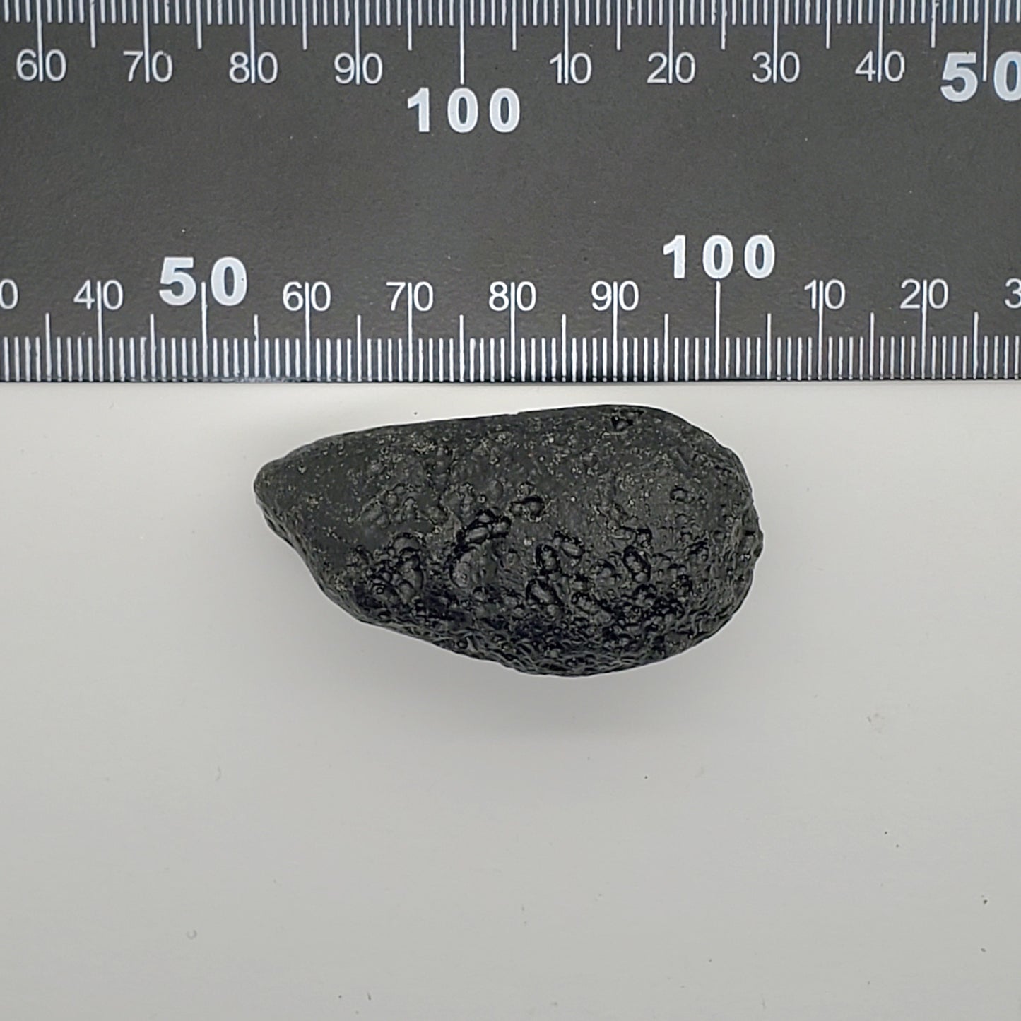 Black Tektite Space Glass Specimen