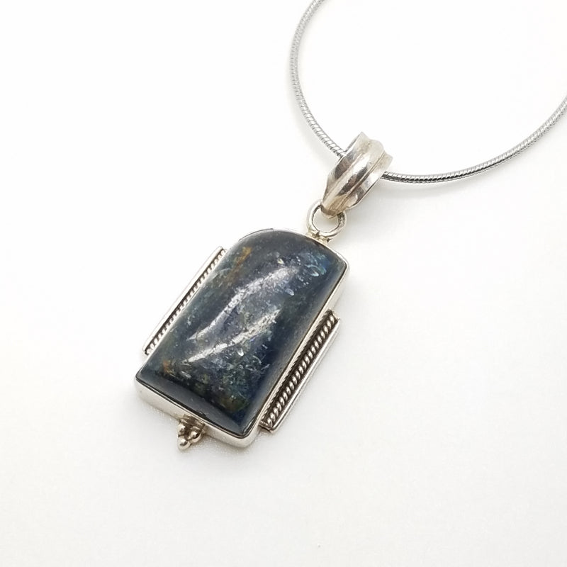 Blue Kyanite Pendant - The Meteorite Traders