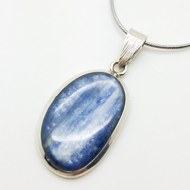 Blue Kyanite Pendant - The Meteorite Traders