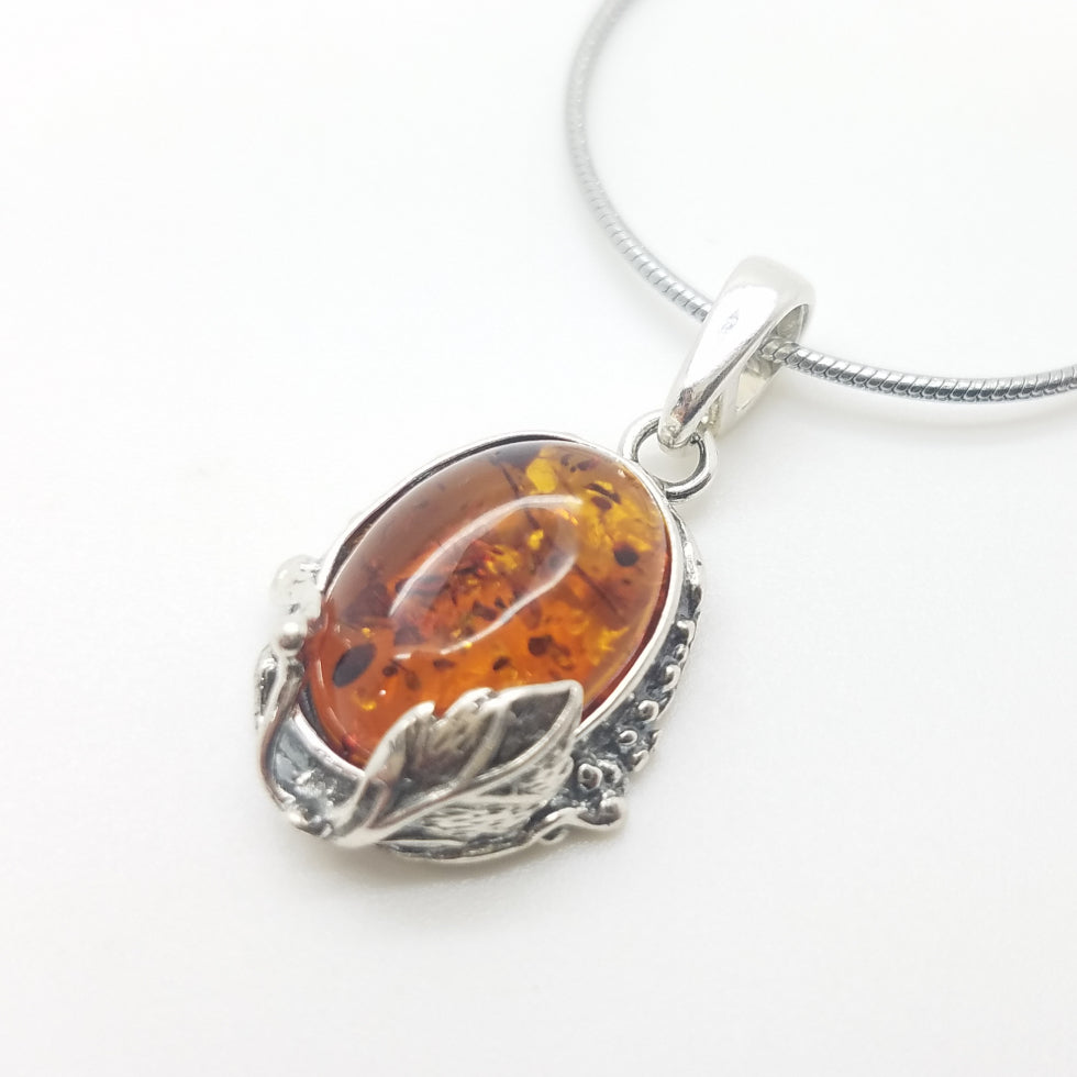 Baltic Amber Classic Pendant - The Meteorite Traders