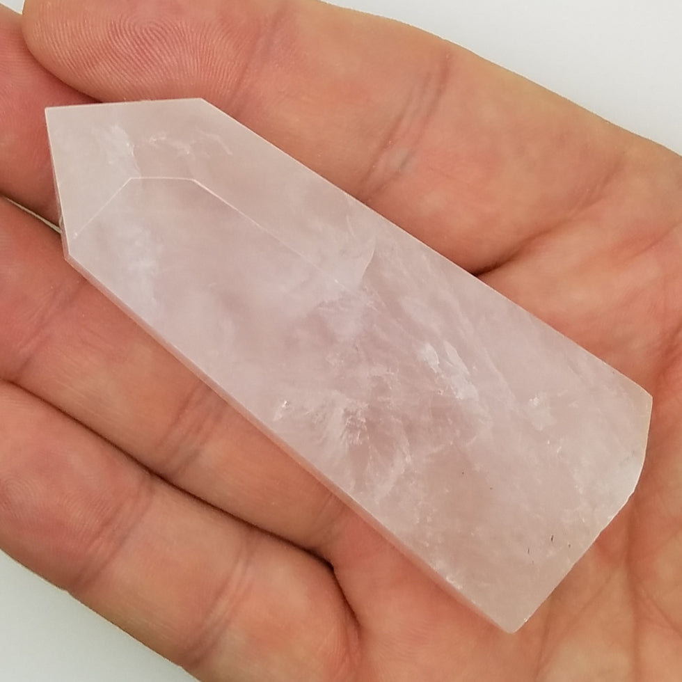 Rose Quartz Polished Point - The Meteorite Traders