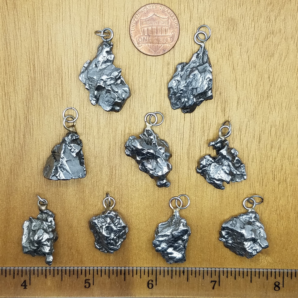 Campo del Cielo Meteorite Pendants Argentina