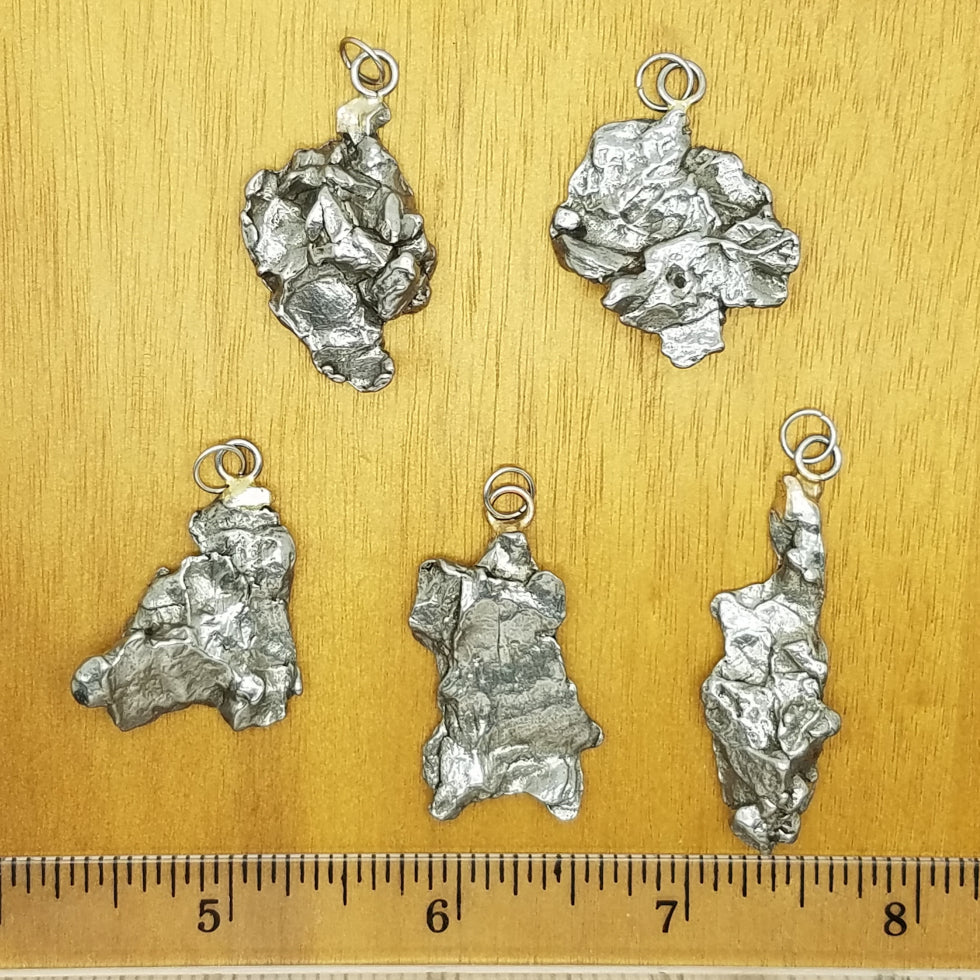 Campo del Cielo Meteorite Pendants Argentina