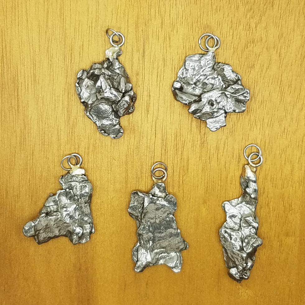 Campo del Cielo Meteorite Pendants Argentina