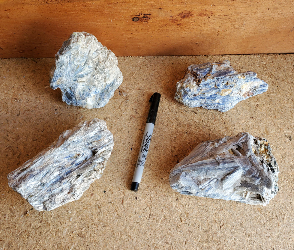 Blue Kyanite Large Cluster lot 1