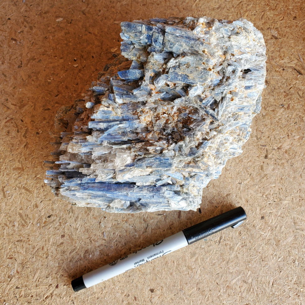 Blue Kyanite Large Cluster A1