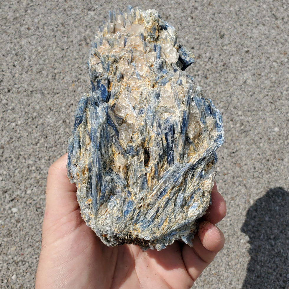 Blue Kyanite Large Cluster A1