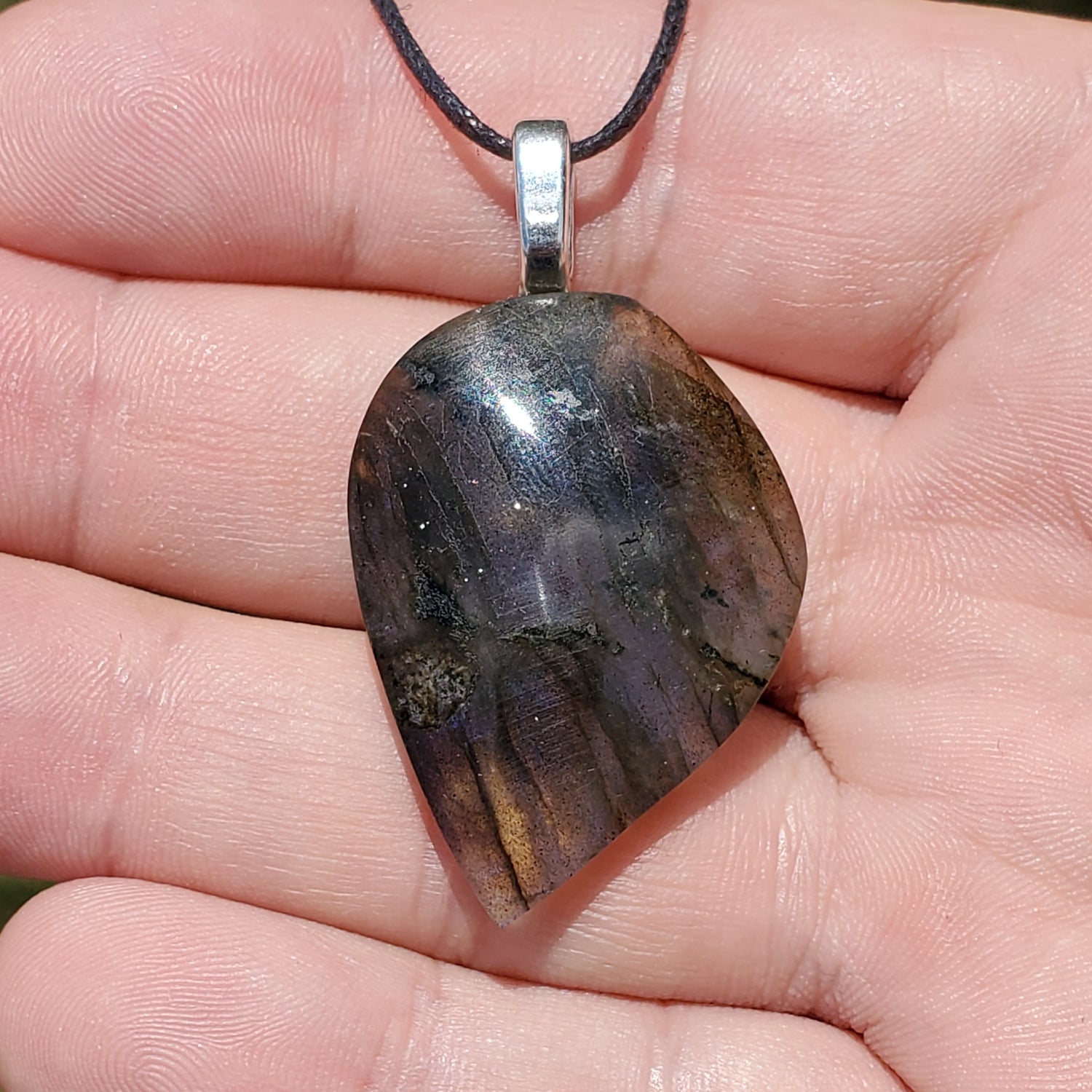 Labradorite Gemstone Pendant