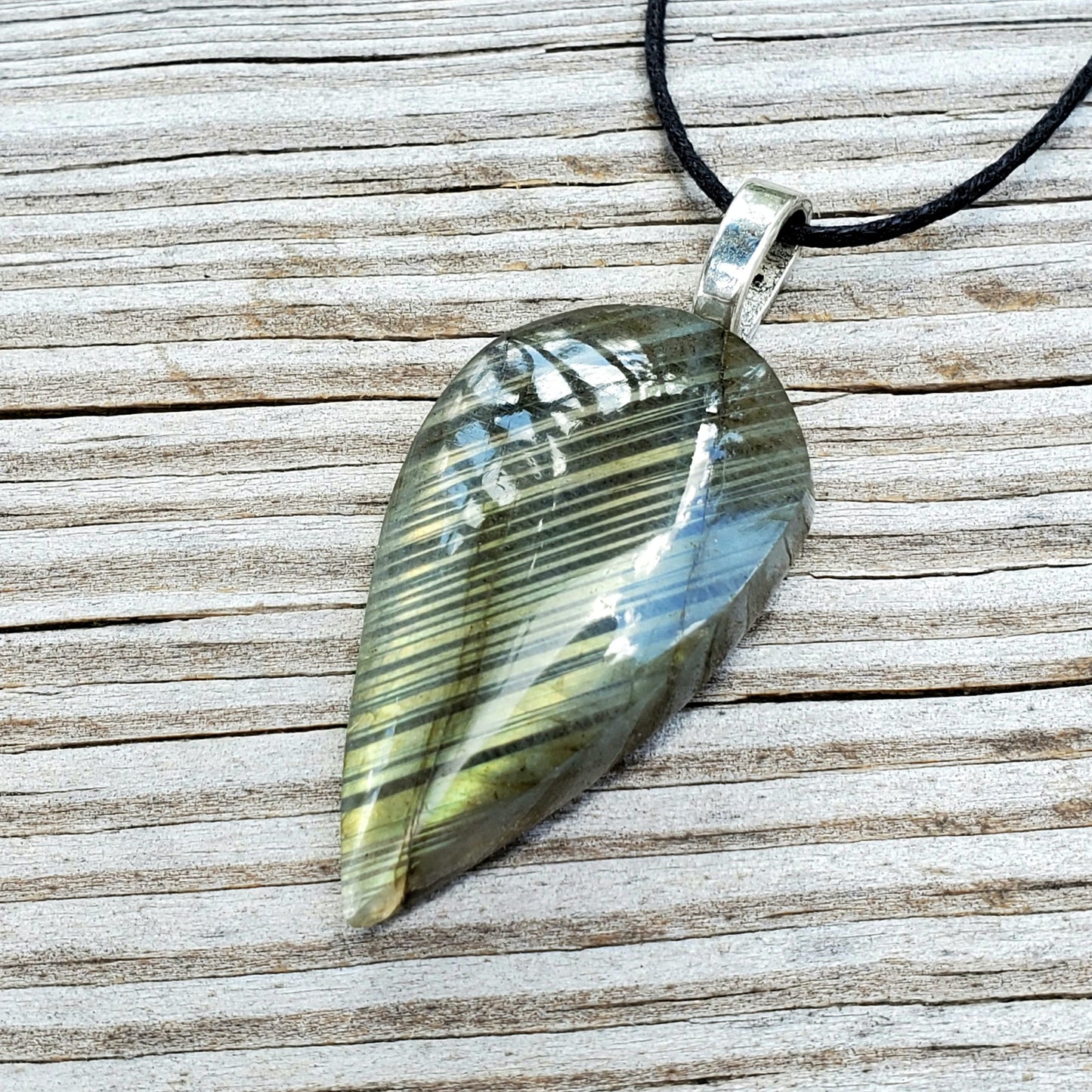 Labradorite Gemstone Pendant