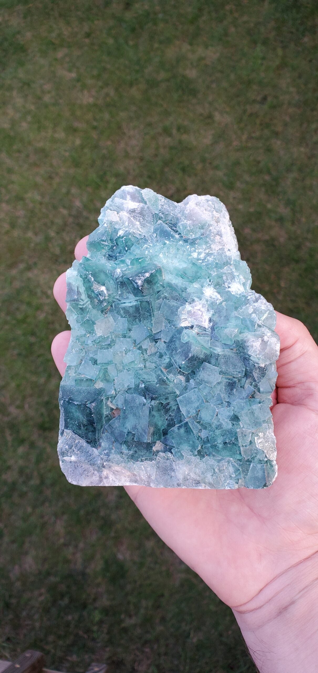 Fluorite Crystal Cluster