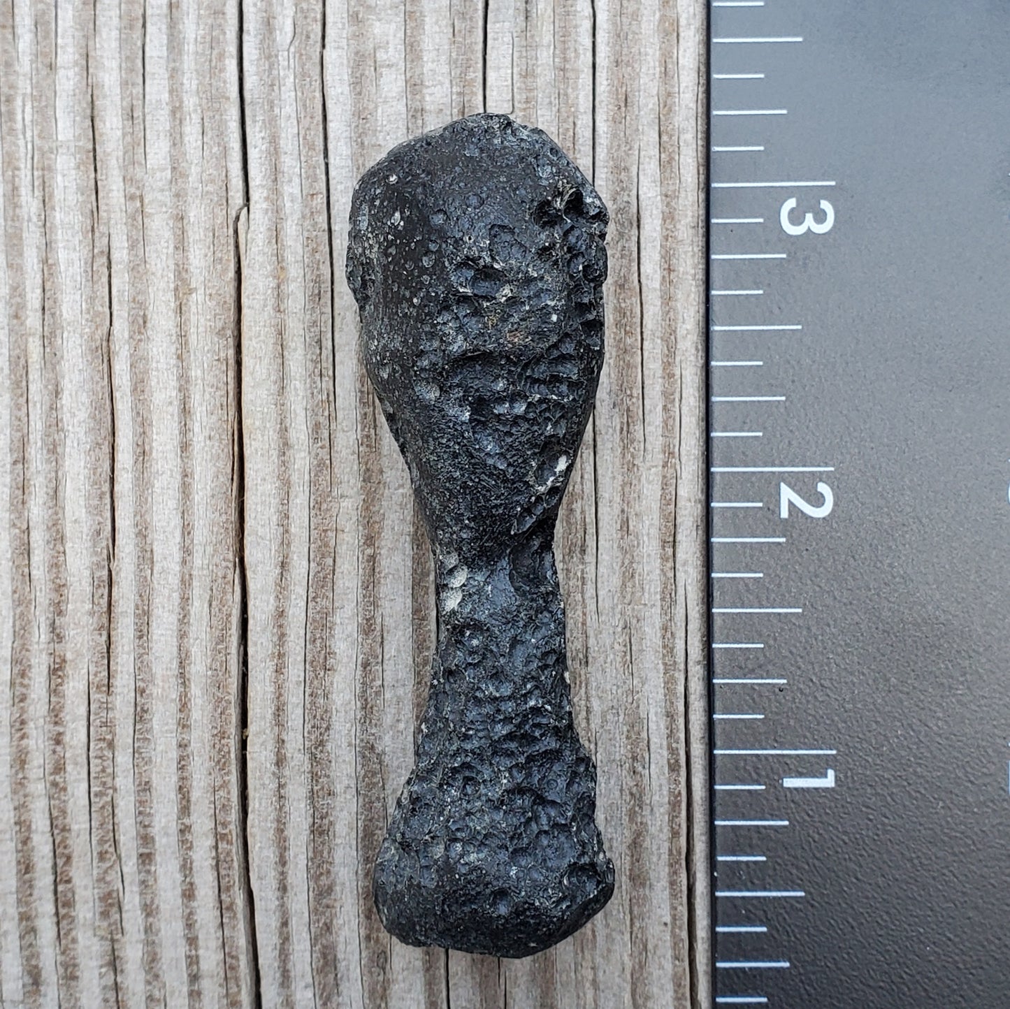 Unique Black Thailand Tektite Specimen | Tek9