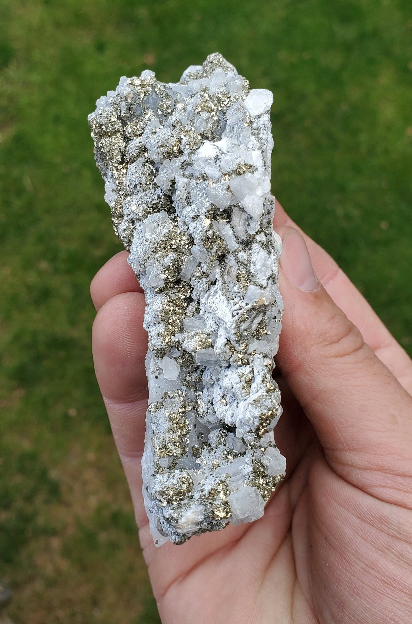 Pyrite and Calcite Specimen | CSH1