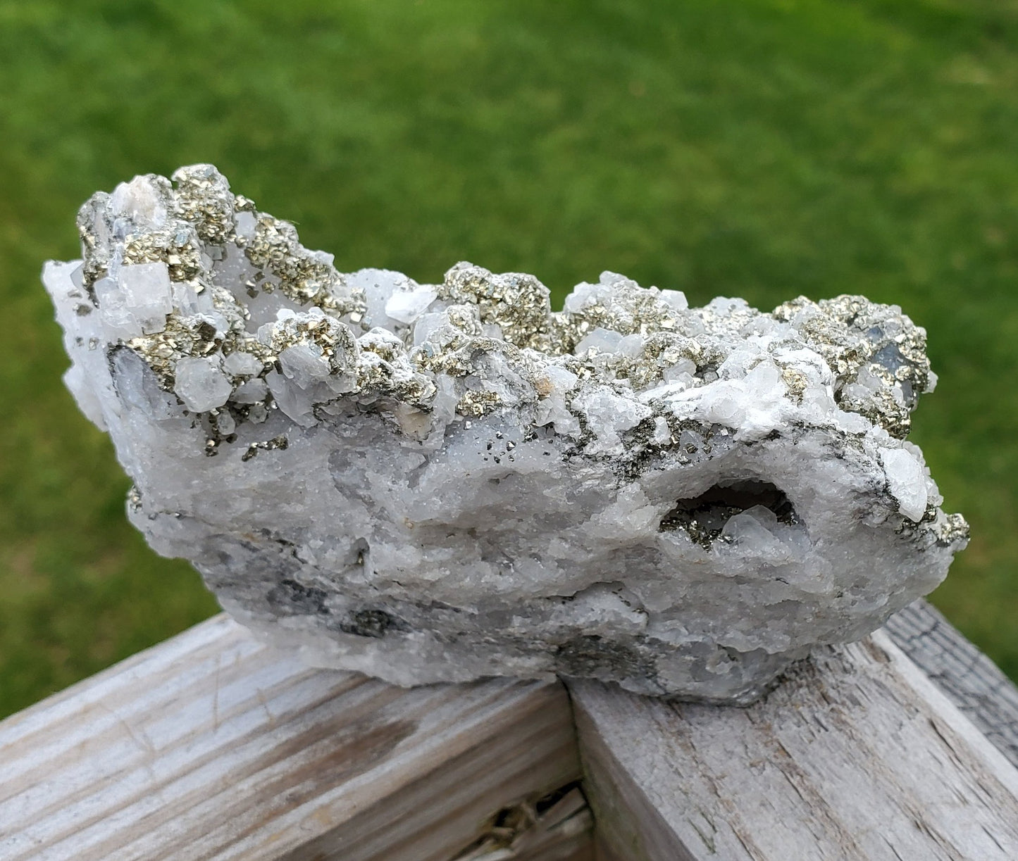 Pyrite and Calcite Specimen | CSH1