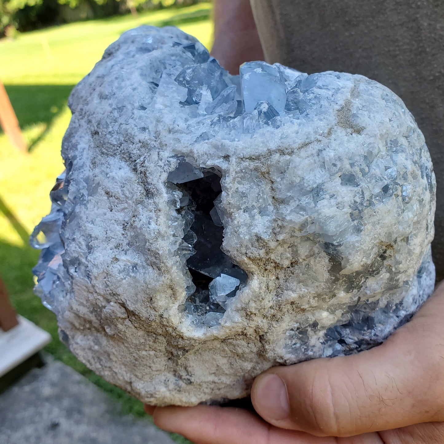 Celestite Cluster Large