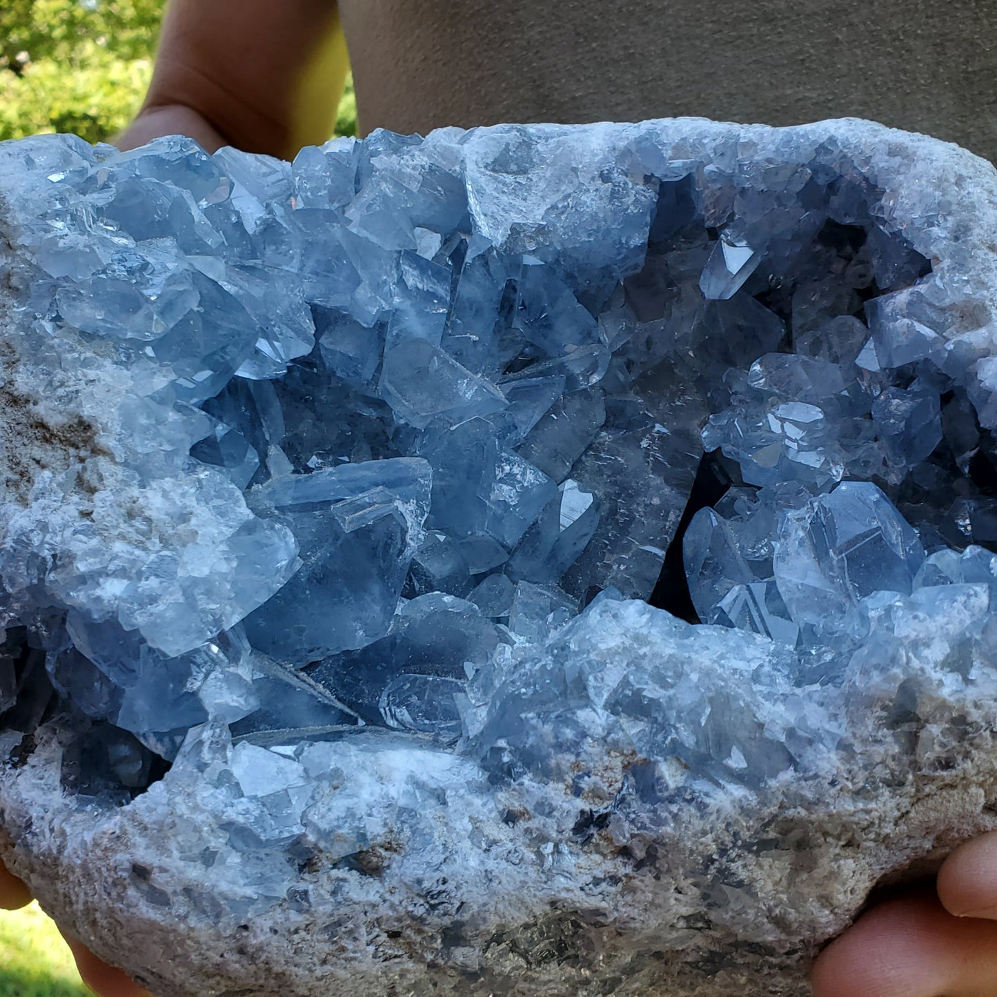 Celestite Cluster Large