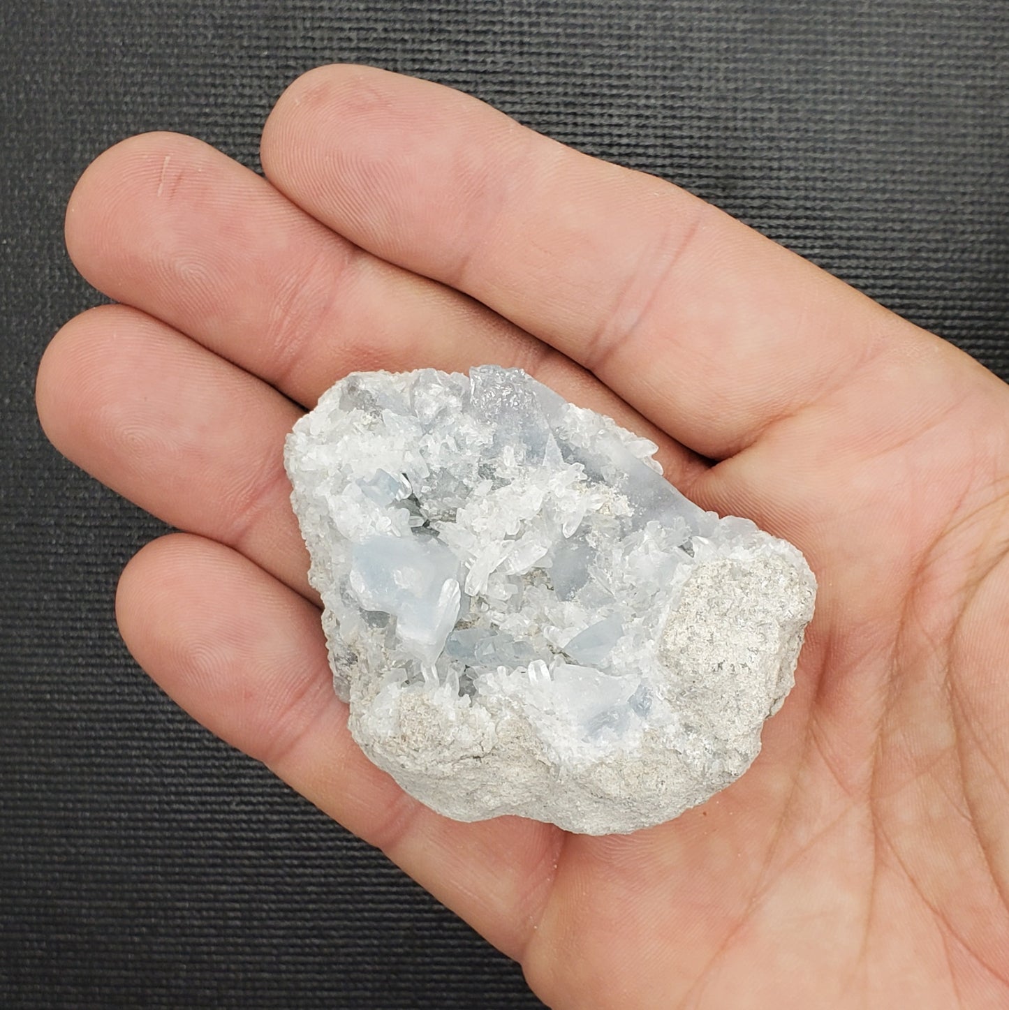 Celestite Cluster Small with Crystals