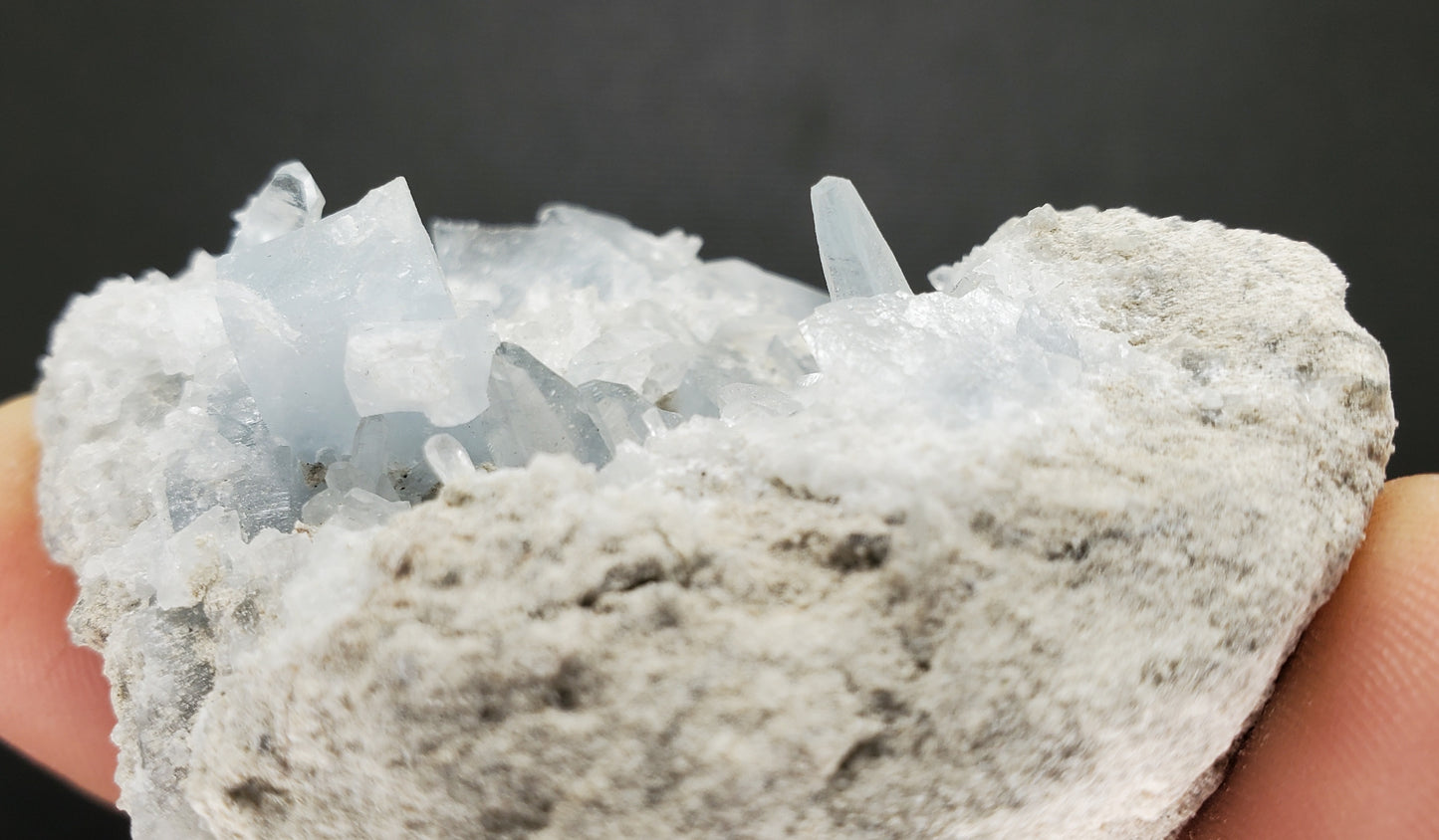 Celestite Cluster Small with Crystals