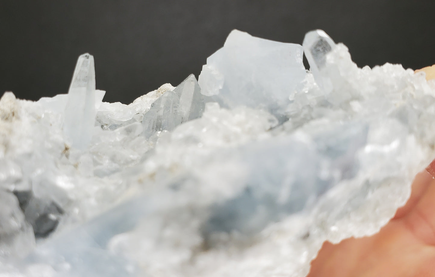 Celestite Cluster Small with Crystals