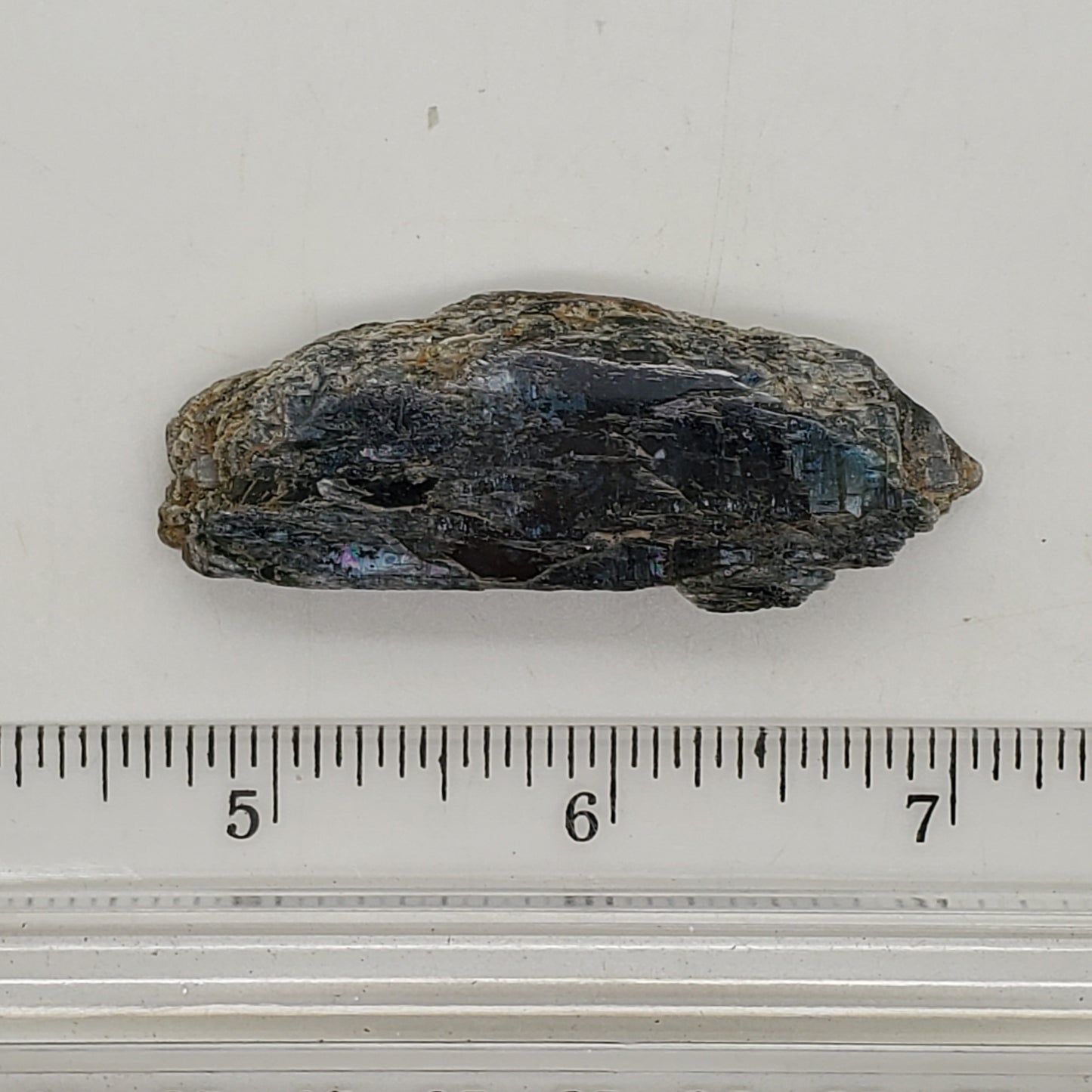 Sapphire Kyanite Polished Seer Stone