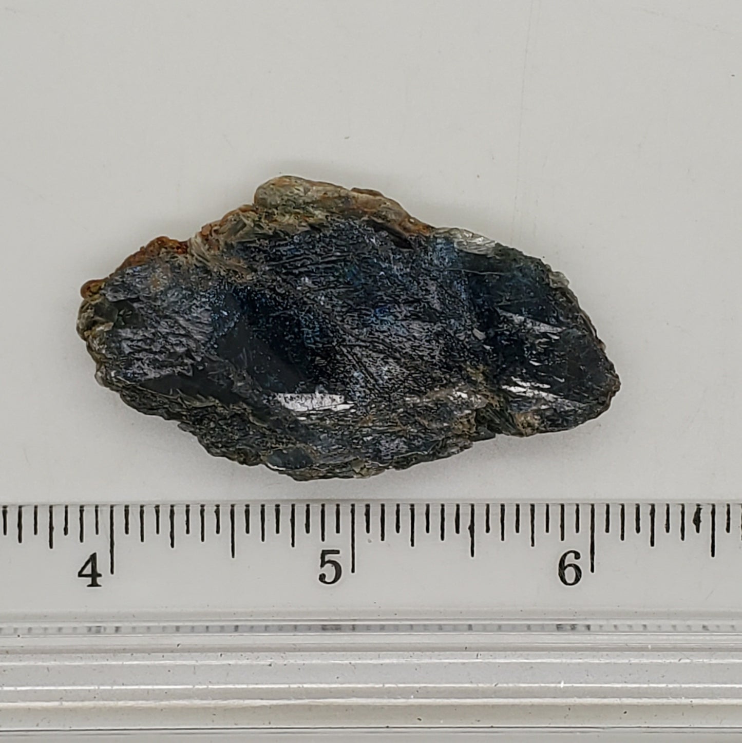 Sapphire Kyanite Polished Seer Stone