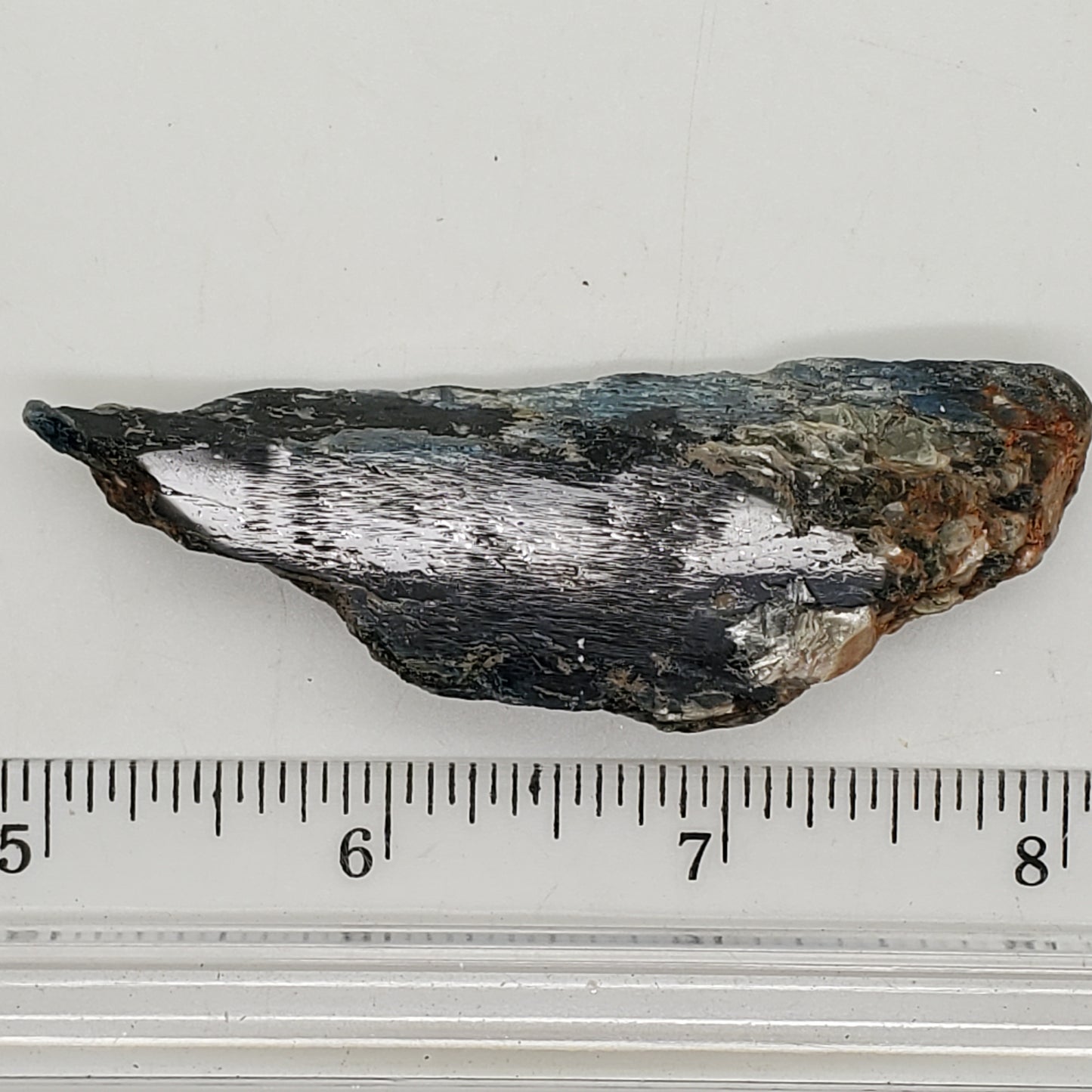 Sapphire Kyanite Polished Seer Stone