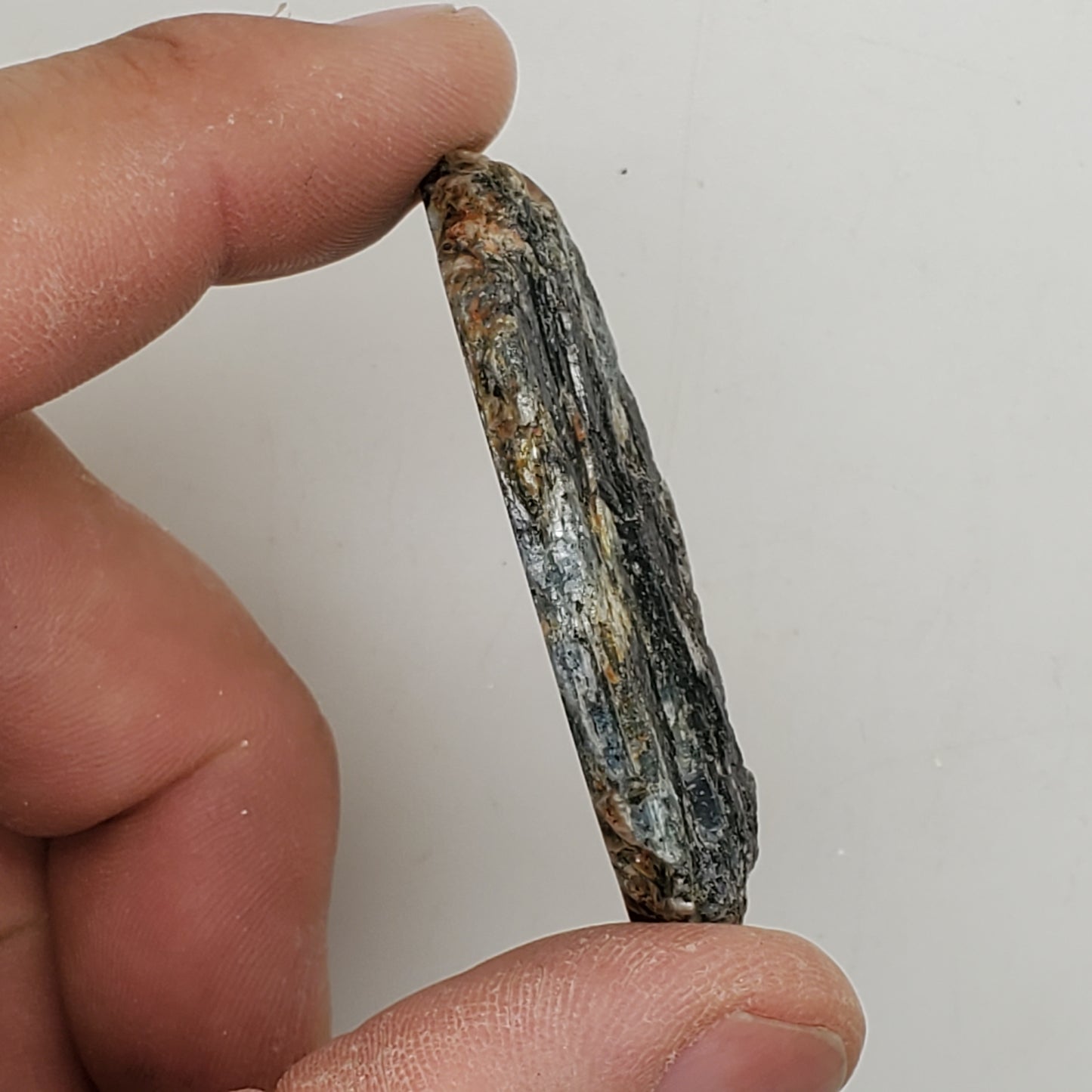 Sapphire Kyanite Polished Seer Stone