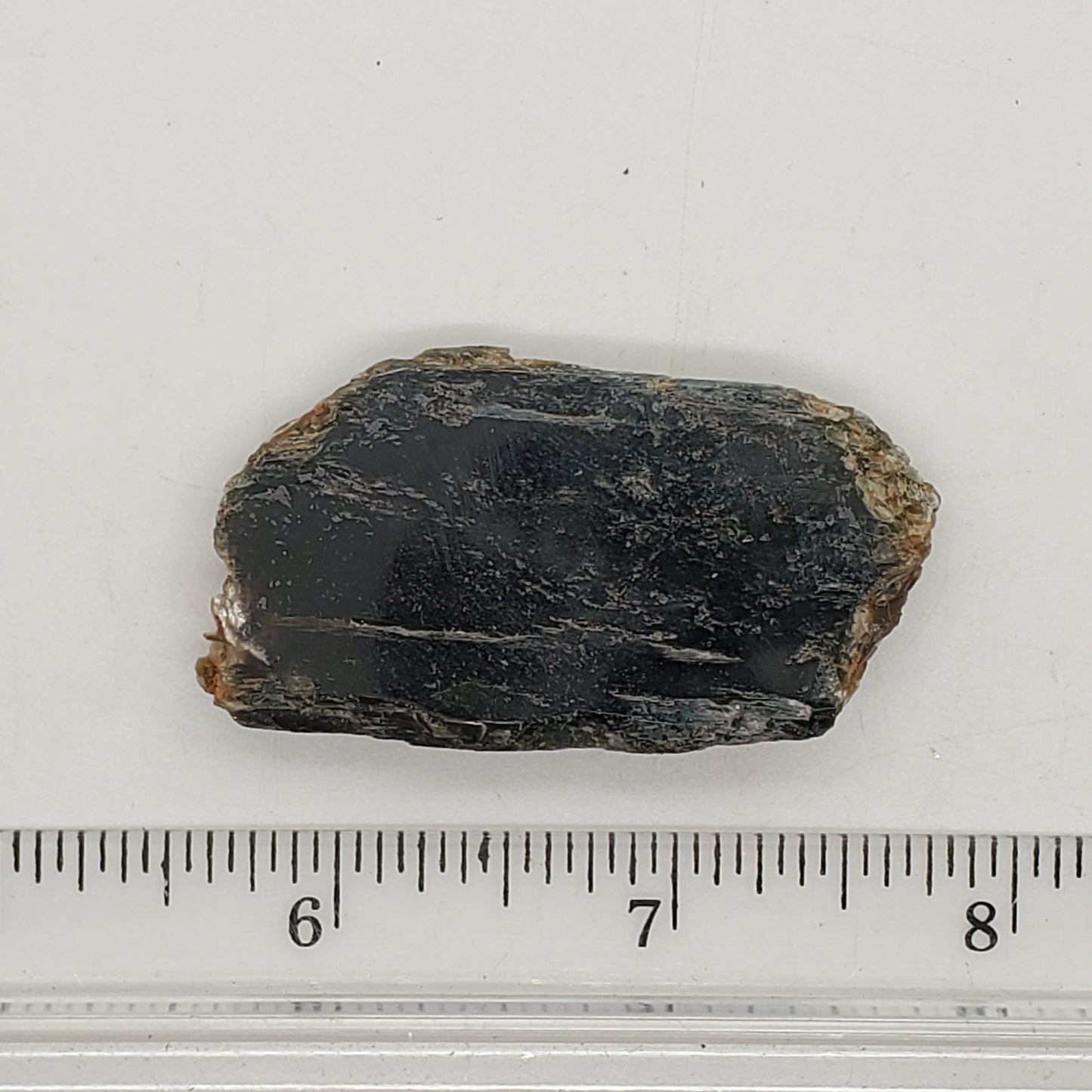 Sapphire Kyanite Polished Seer Stone