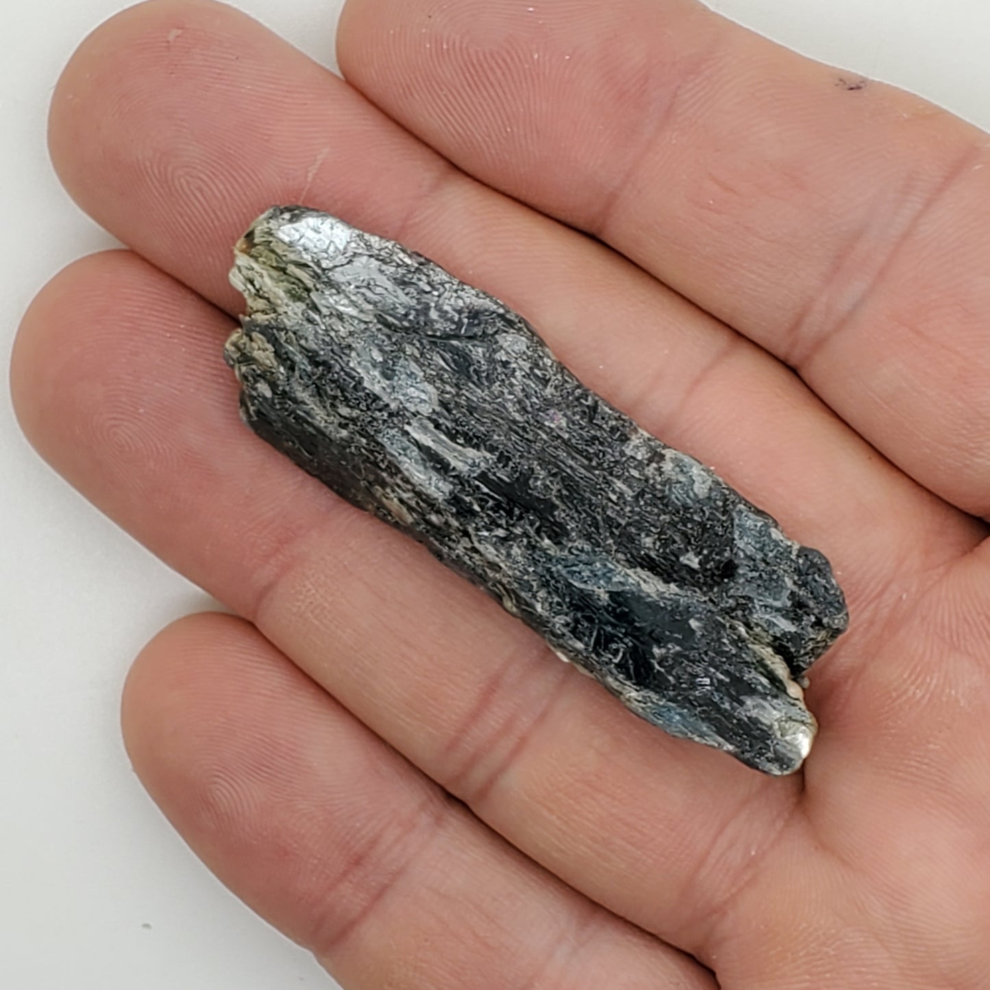 Sapphire Kyanite Polished Seer Stone