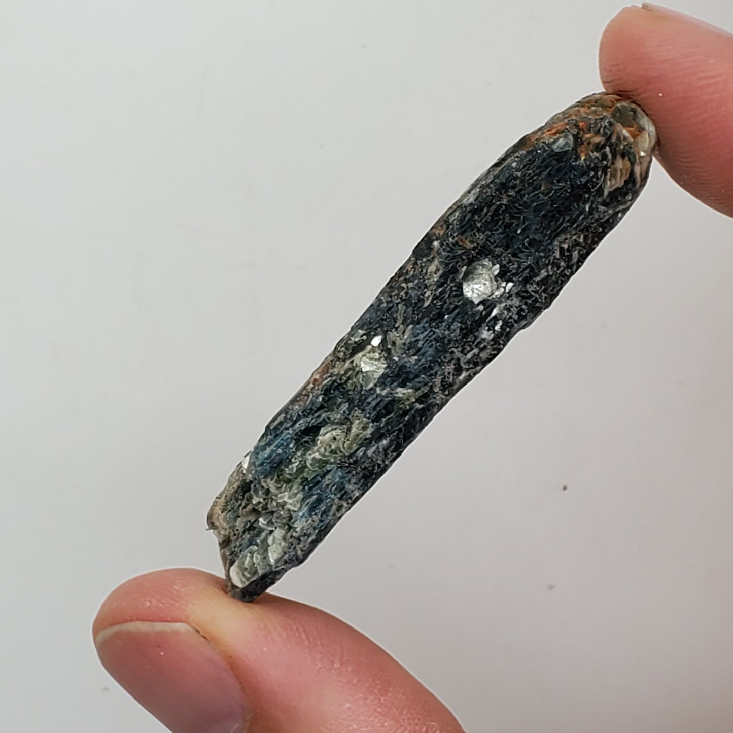 Sapphire Kyanite Polished Seer Stone