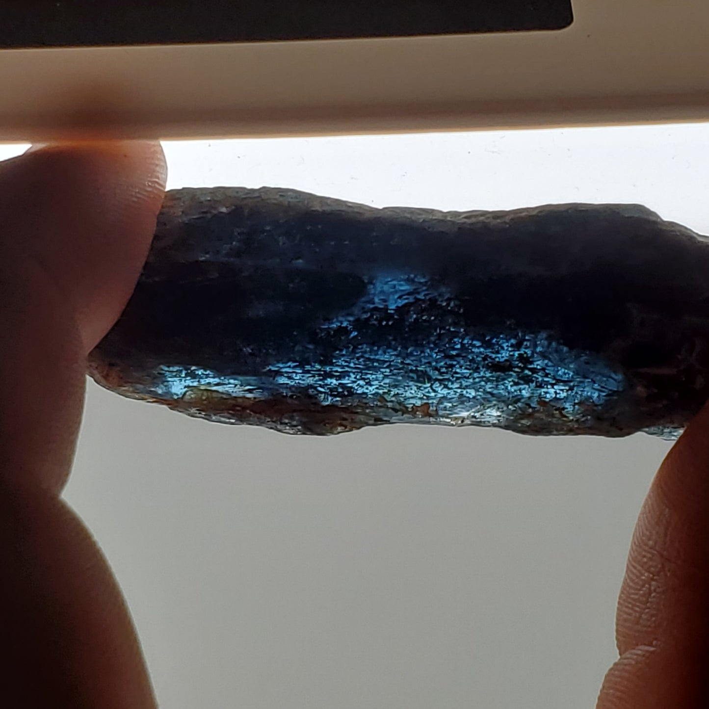 Sapphire Kyanite Polished Seer Stone