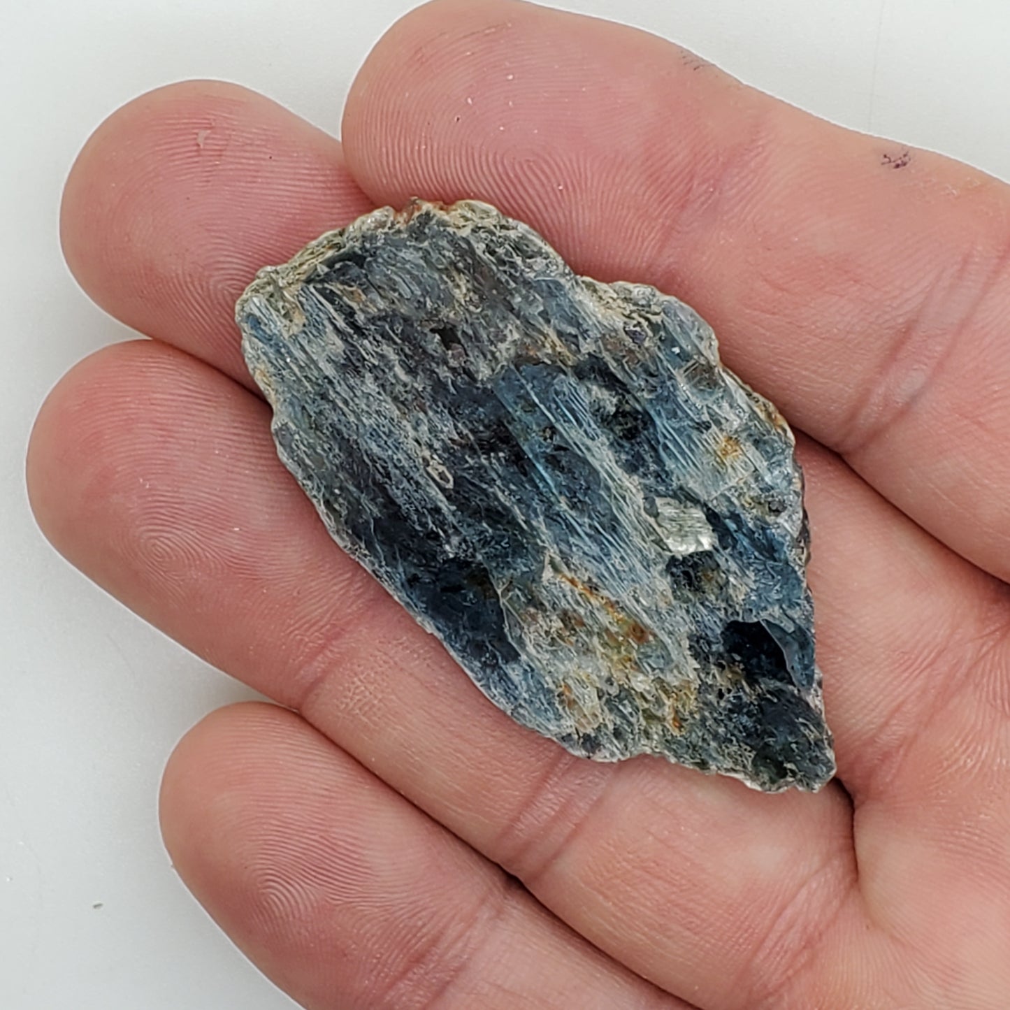 Sapphire Kyanite Polished Seer Stone