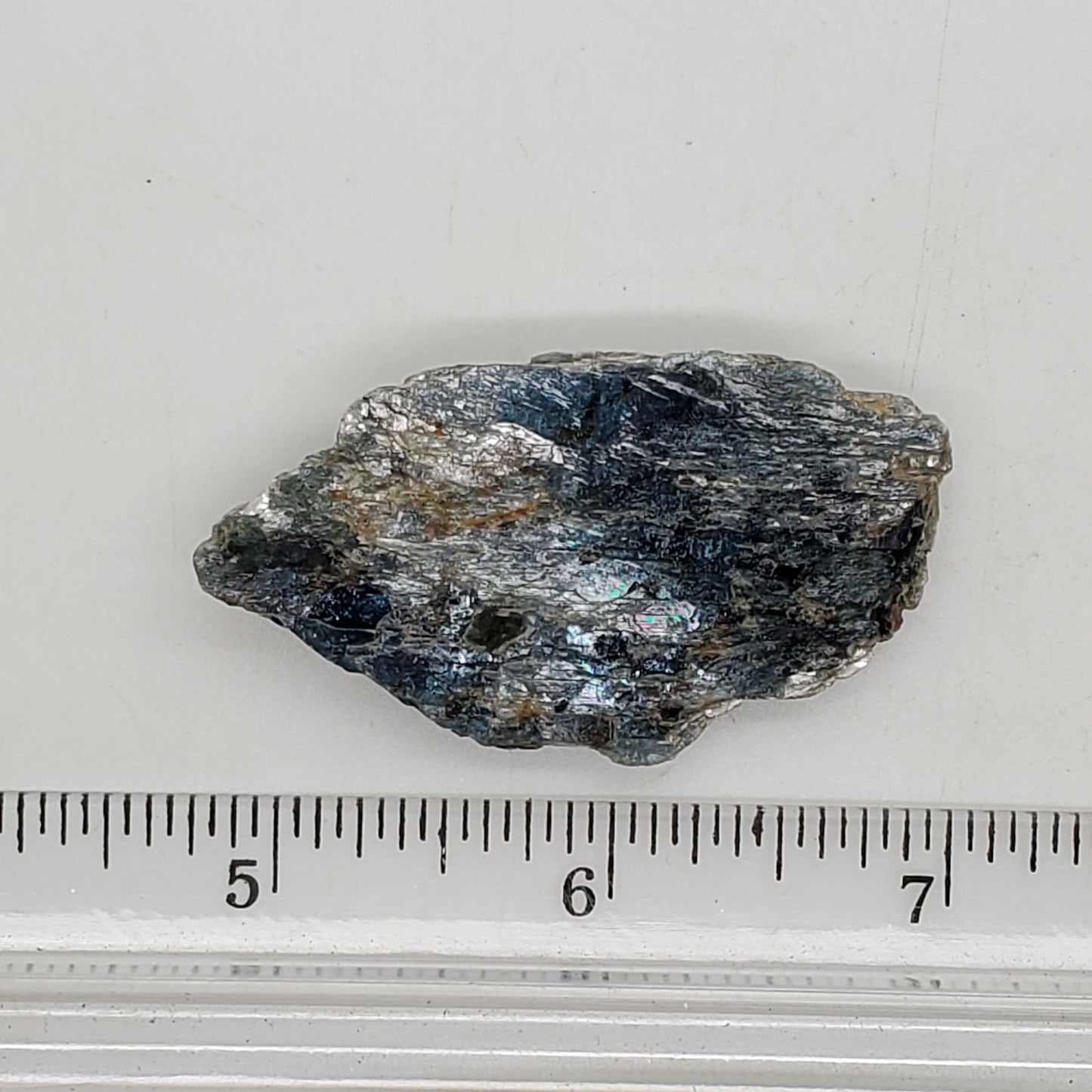 Sapphire Kyanite Polished Seer Stone