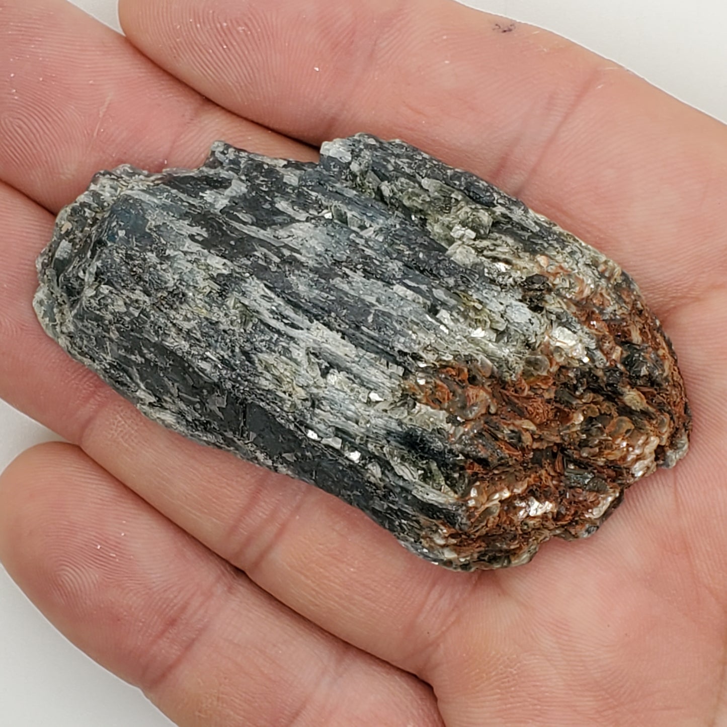 Sapphire Kyanite Polished Seer Stone