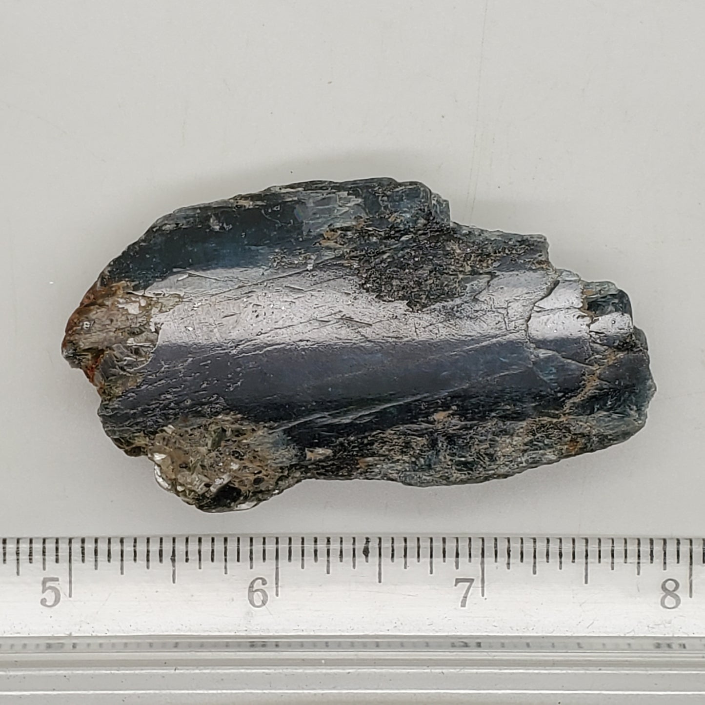 Sapphire Kyanite Polished Seer Stone