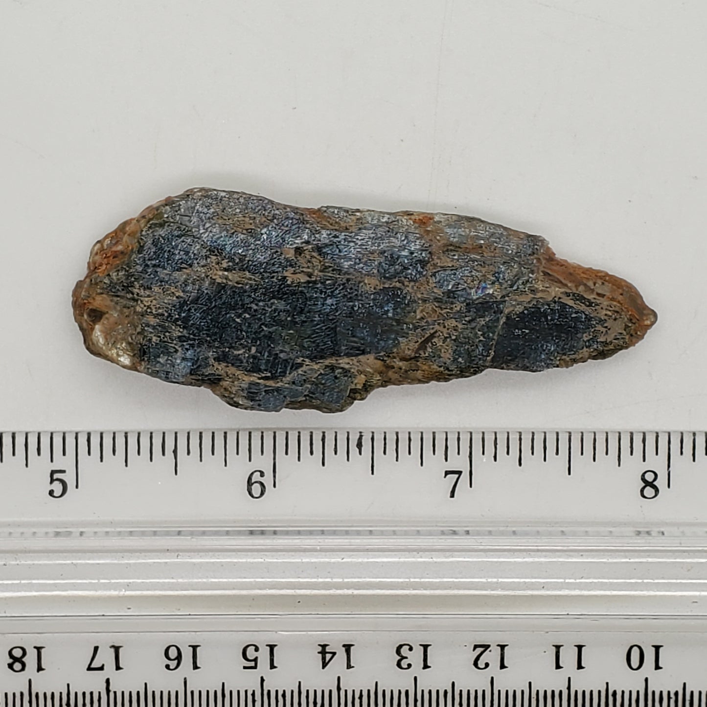 Sapphire Kyanite Polished Seer Stone