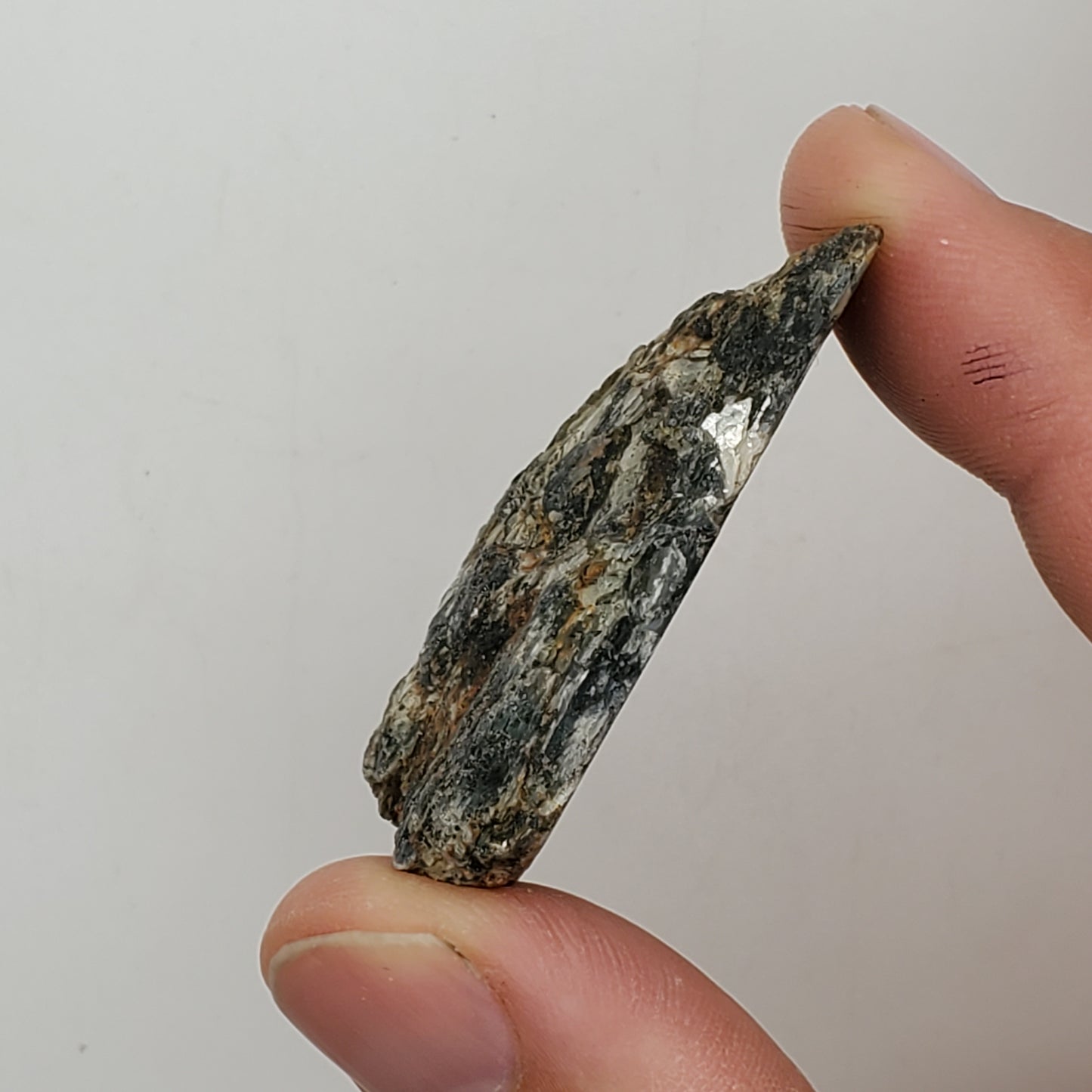 Sapphire Kyanite Polished Seer Stone