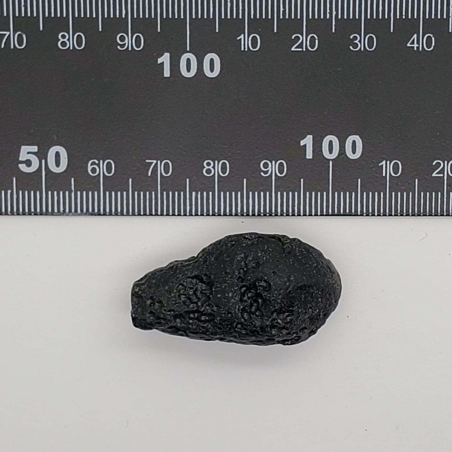 Black Tektite Space Glass Specimen