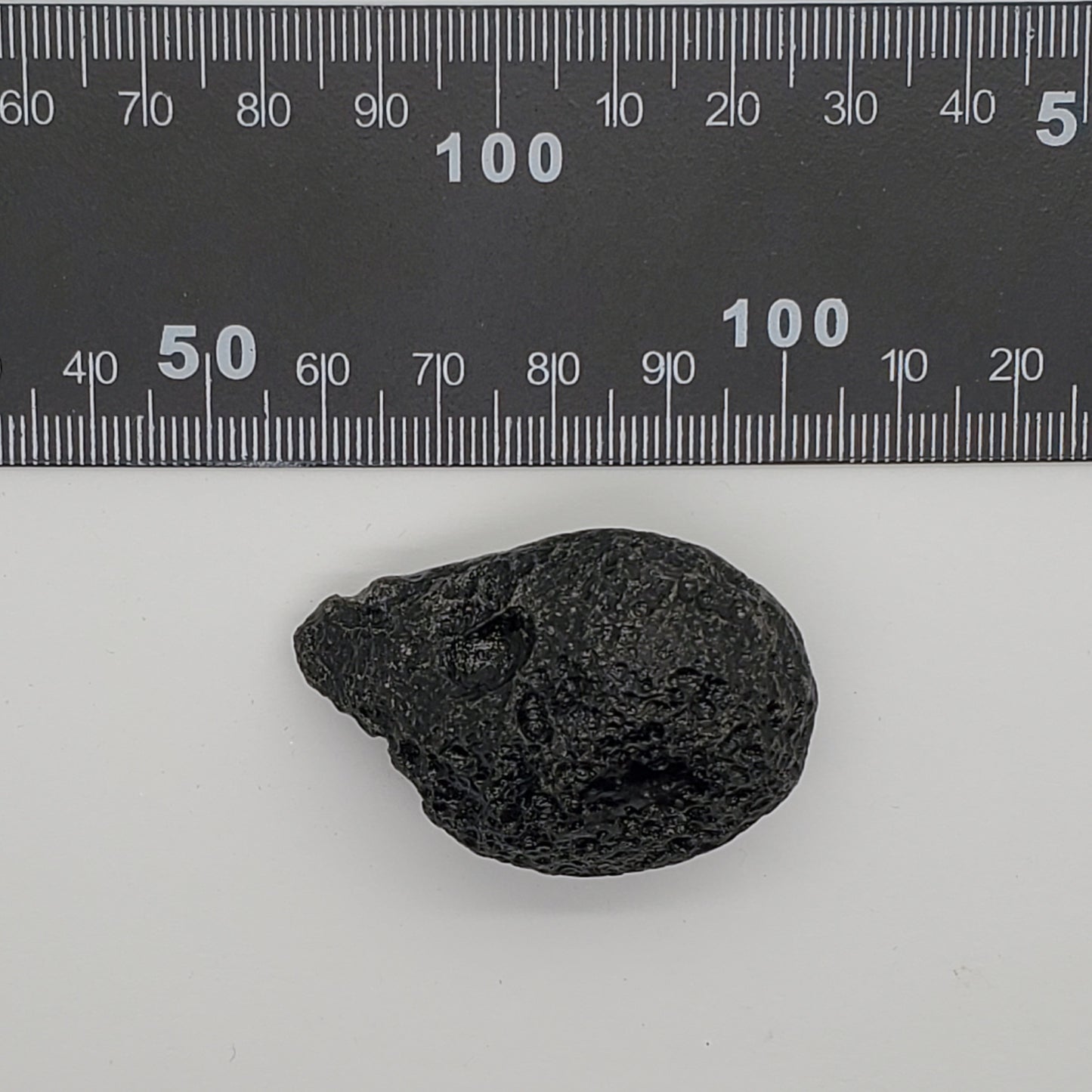 Black Tektite Space Glass Specimen