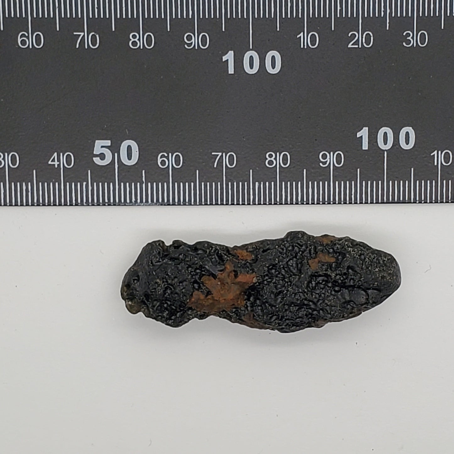 Black Tektite Space Glass Specimen