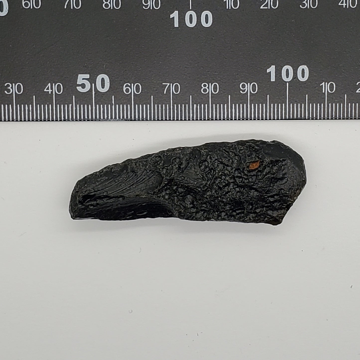 Black Tektite Space Glass Specimen