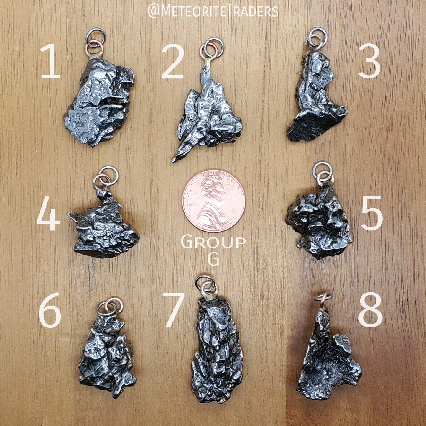 Meteorite Pendant - Campo Del Cielo - Group G