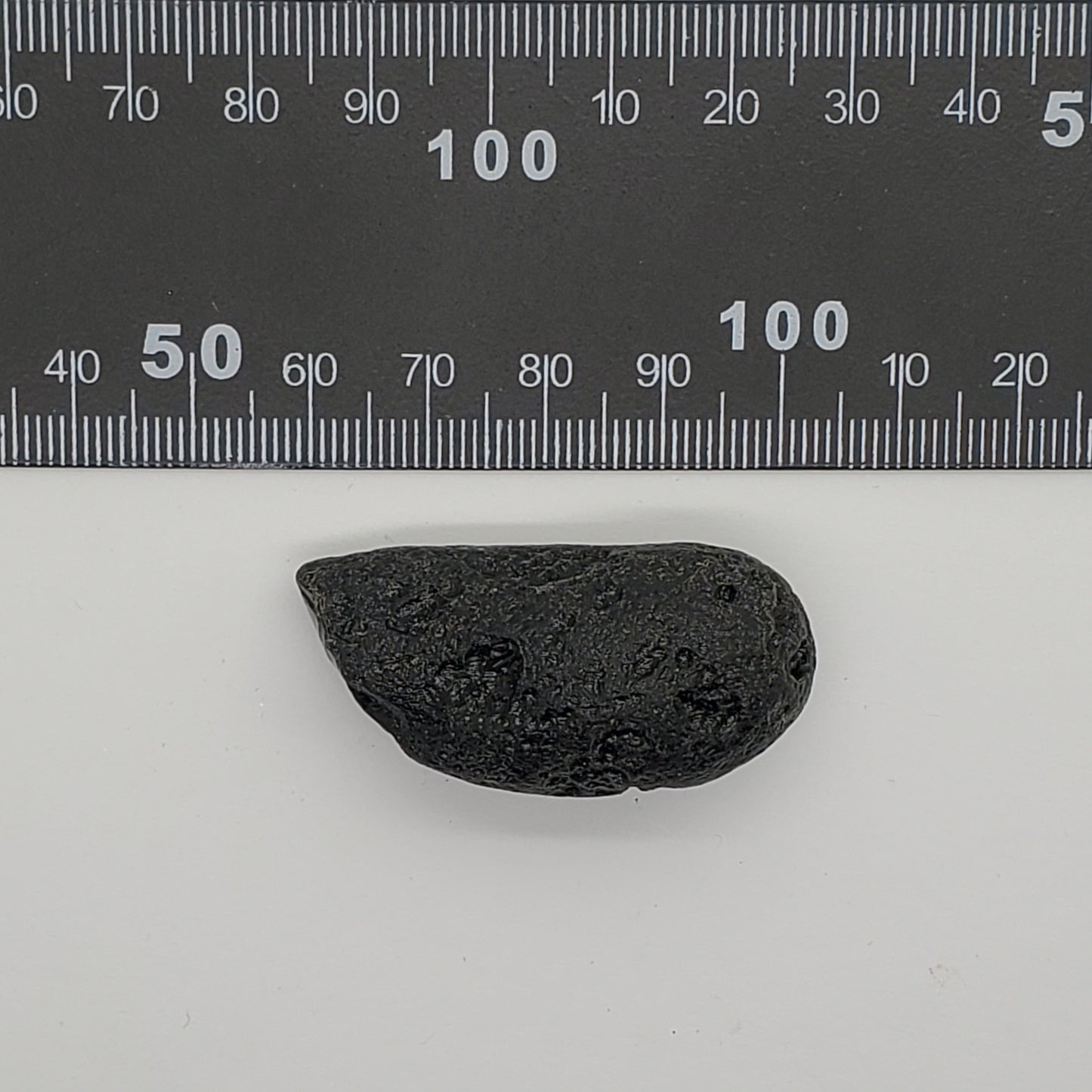 Black Tektite Space Glass Specimen
