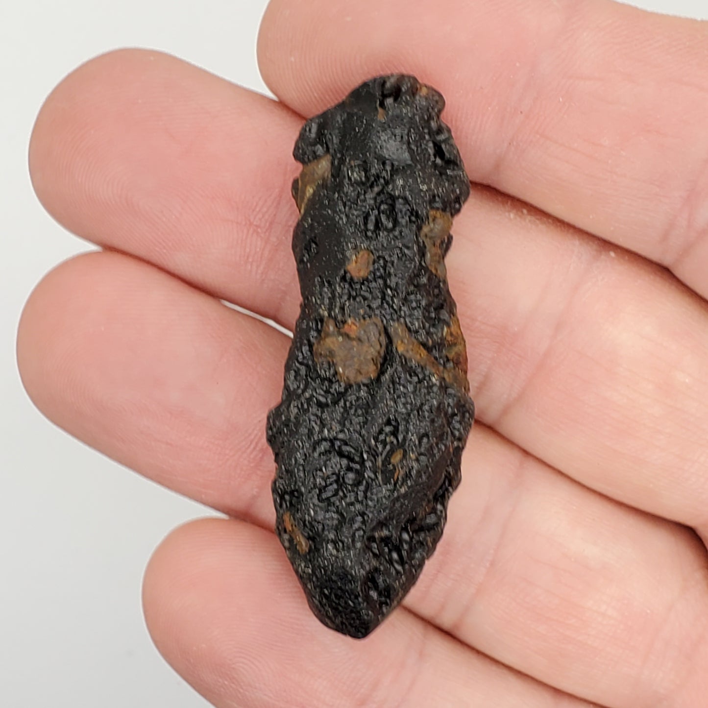 Black Tektite Space Glass Specimen