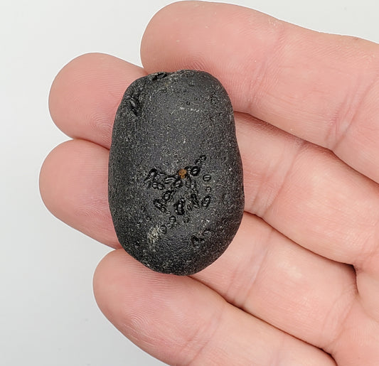 Black Tektite Space Glass Specimen