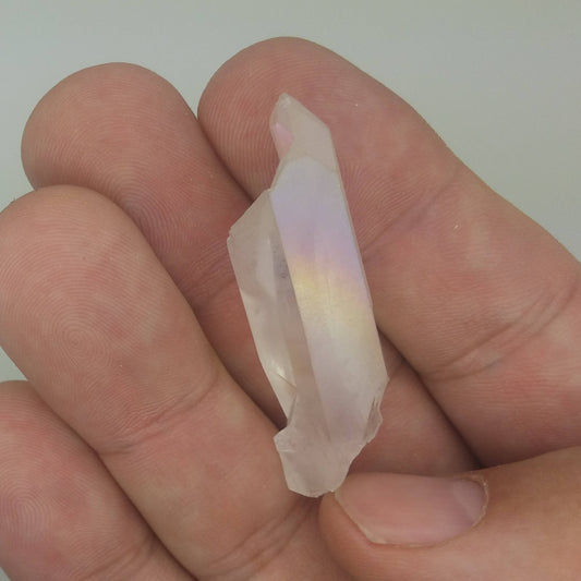 OPAL AURA Quartz Crystal Specimen | Metaphysical | Wire Wrapping | 1B