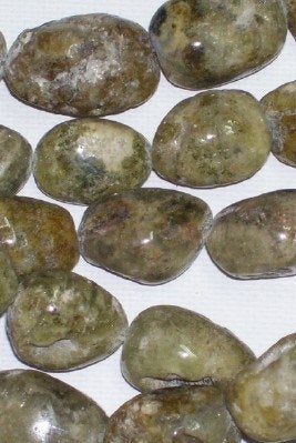Green Garnet Nugget Beads | 16"str apx