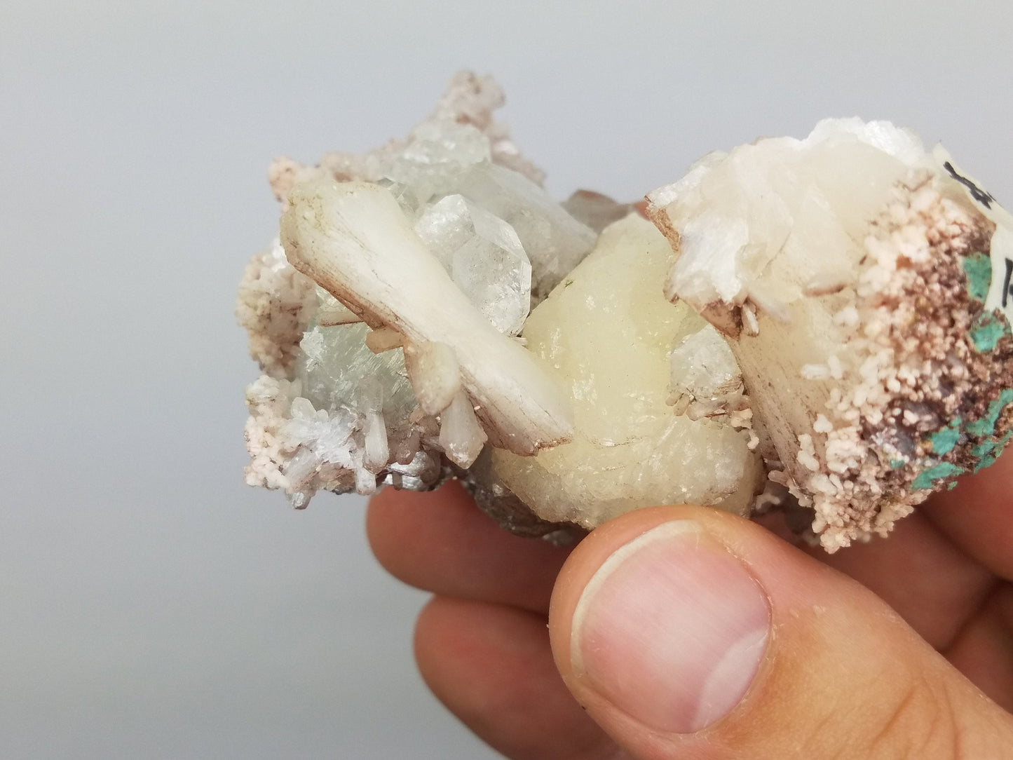 Awesome Apophyllite Stilbite Specimen Cluster | AP6