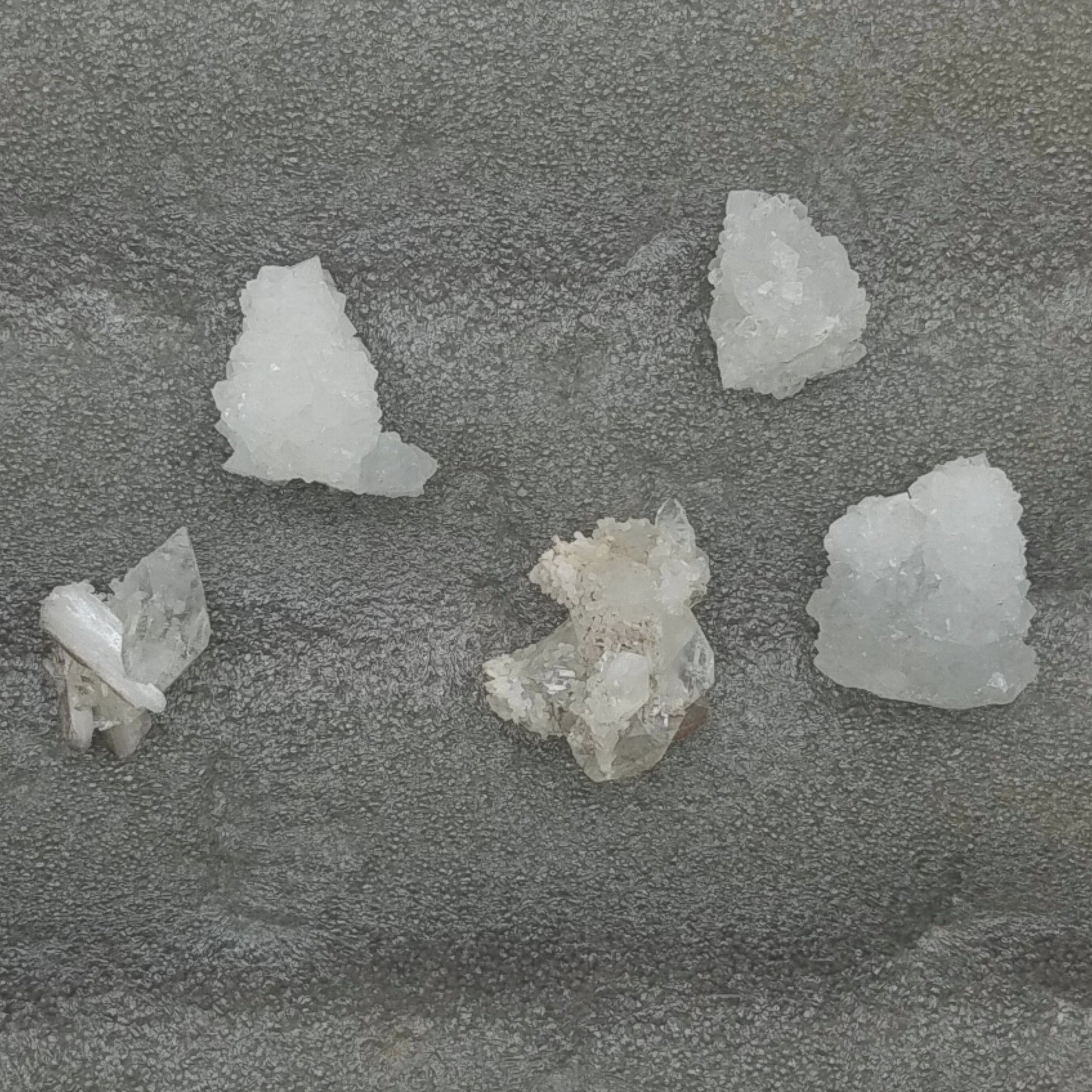 APOPHYLLITE 5Pc | Crystal specimens | LotAPO2