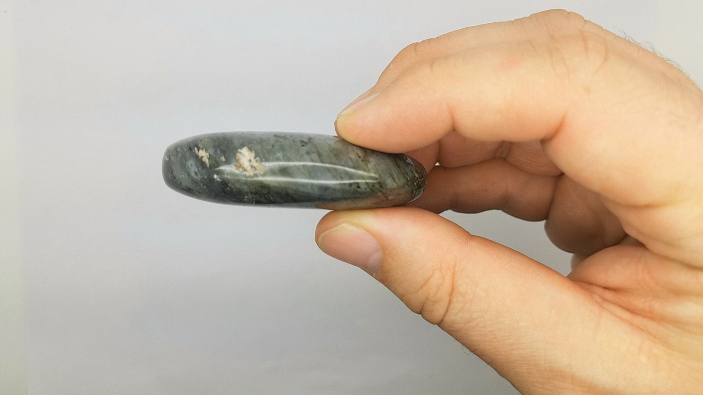 Flashy Labradorite Massage Stone | 1 Pc