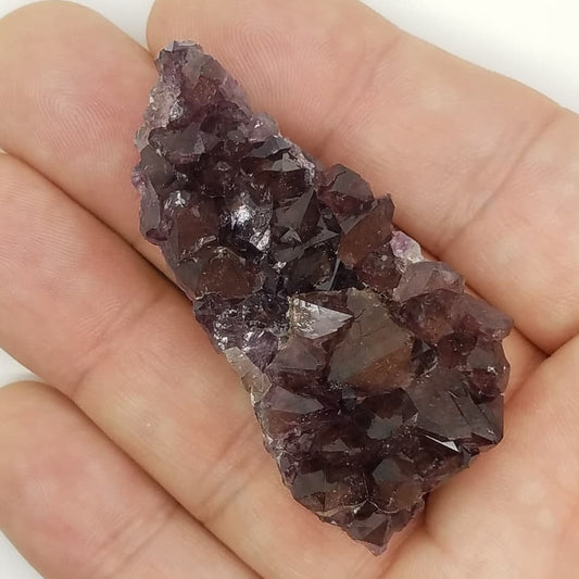 Superb Dark Amethyst Quartz Crystal Cluster | A-Grade | Canadian Thunder Bay